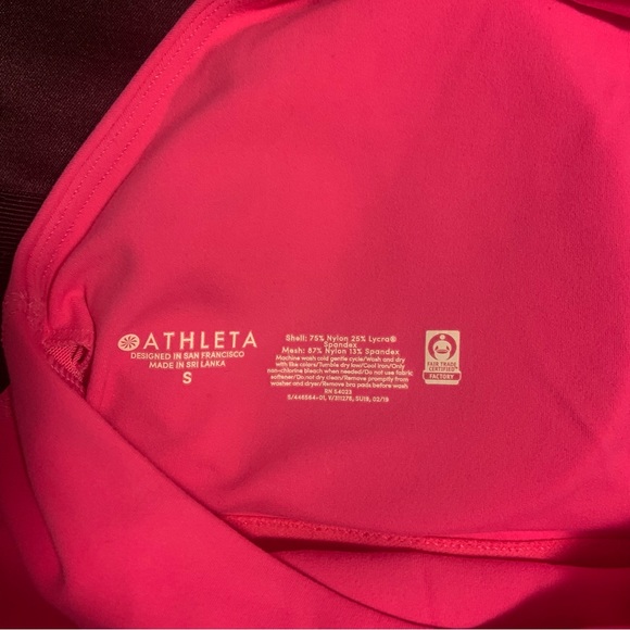 Athleta size small conscious crop top - Picture 3 of 3